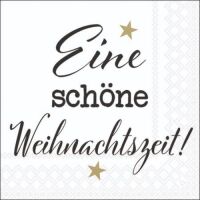 Weihnachten Cocktail Servietten 25 x 25 cm 3-lagig 20...