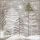 Weihnachten Cocktail Servietten 25 x 25 cm 3-lagig 15 Servietten Trees On Wood Bäume auf Holz