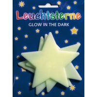 Leucht-Sticker 3 Sterne - Leuchtsterne - Glow in the dark