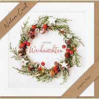 A Weihnachten - Nature Cards Handmade -...