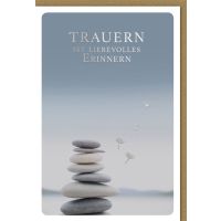 A Trauer Beileid Kondolenzkarte mit Umschlag Trauern ist...