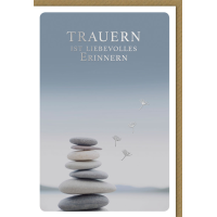 A Trauer Beileid Kondolenzkarte mit Umschlag Trauern ist...
