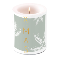 Weihnachten Kerze gross Candle Big Format: Ø 12 cm...