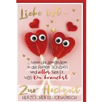 Hochzeitskarten Vermählung Glückwunschkarte mit...