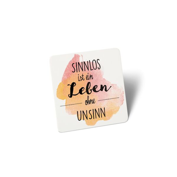 Allgemeine Wünsche Stand-Up-Greetings Grußkarte mit Umschlag 10 x 10 cm Karte zum aufstellen Leben Karten zum aufstellen