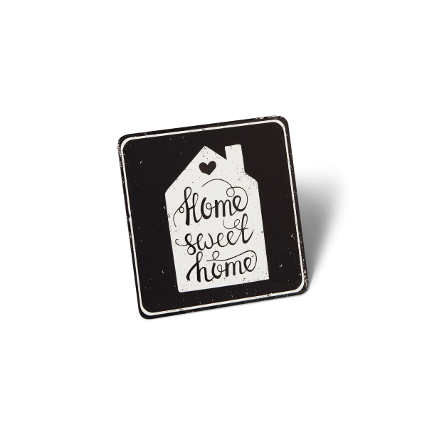 Allgemeine Wünsche Stand-Up-Greetings Grußkarte mit Umschlag 10 x 10 cm Karte zum aufstellen Home Sweet Home Karten zum aufstellen