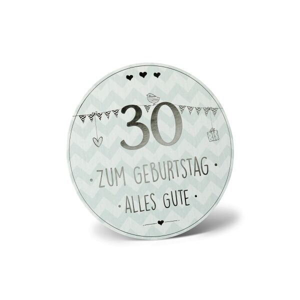 30. Geburtstag Stand-Up-Greetings Glückwunschkarte mit Umschlag Alles Gute Karten zum aufstellen