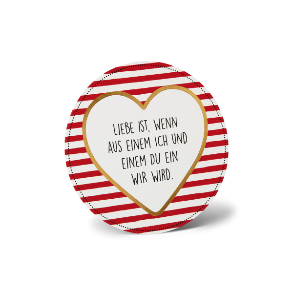 Allgemeine Wünsche Stand-Up-Greetings Grußkarte mit Umschlag 15 x 15 cm Herz Liebe  Karten zum aufstellen