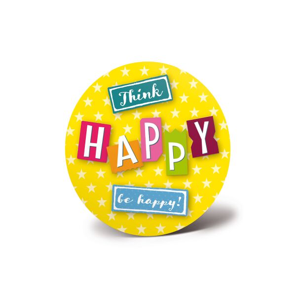 Allgemeine Wünsche Stand-Up-Greetings Quadratische Grußkarte mit Umschlag Happy Karten zum aufstellen