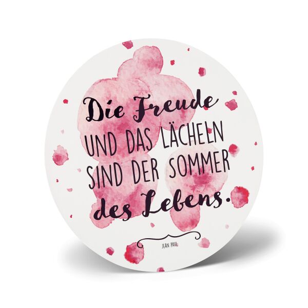 Allgemeine Wünsche Stand-Up-Greetings Quadratische Grußkarte mit Umschlag Freude Leben  Karten zum aufstellen