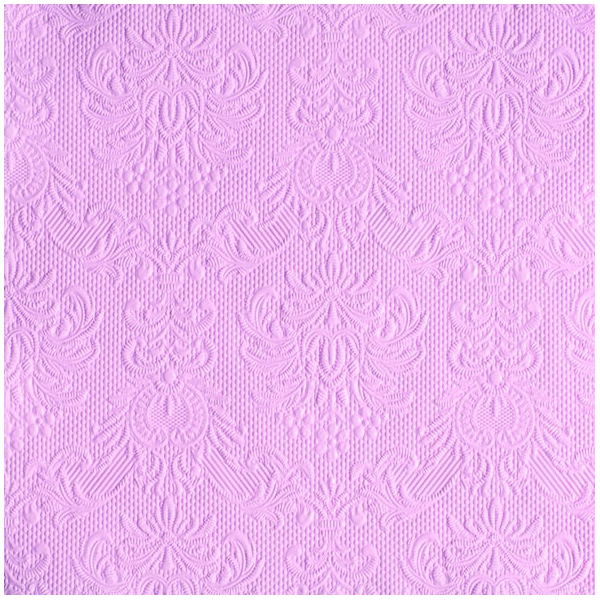Servietten Lunch 33 x 33 cm 3-lagig mit Prägung 15 Servietten Elegance Rose rosa-rose