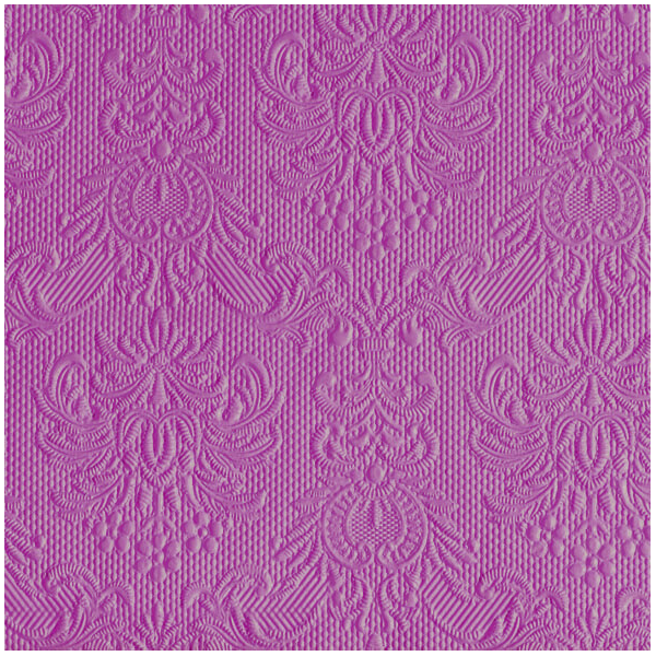 Servietten Lunch 33 x 33 cm 3-lagig mit Prägung 15 Servietten Elegance Pale Rose dunkles rosa