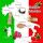 Servietten Lunch Italien Flagge Nationalservietten 33x33 cm 20 Servietten Bella Italia