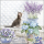 Servietten Lunch Kitten Katze mit Lavendel 33x33cm 20 Servietten
