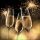 Silvester Neues Jahr Servietten Lunch Napkin Lunch Format: 33 x 33 cm 3-lagig 20 Servietten Celebration Gold Feier gold
