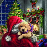 Weihnachten Servietten Lunch Napkin Lunch Format: 33 x 33...