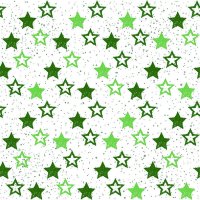 Napkin 33 Stars All Over Green FSC Mix