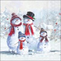 Weihnachten Cocktail Servietten 25 x 25 cm 3-lagig 15...