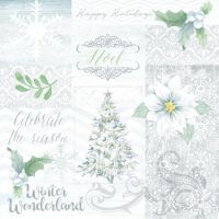 Weihnachten Servietten 25 x 25 cm 20 Servietten 3-lagig...