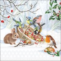 Weihnachten Cocktail Servietten 25 x 25 cm 3-lagig 20...