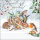 Weihnachten Cocktail Servietten 25 x 25 cm 3-lagig 20 Servietten Vögel Hase Korb Winter Treat