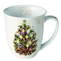 Weihnachten Becher Mug 0.4 L Fine Bone China Format:...