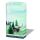 Weihnachten Taschentücher 21,5 x 22 cm 4-lagig 10 Stück pro Packung Deer Winterscene Hirsch in Winterlandschaft