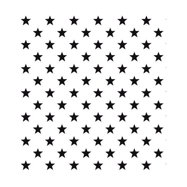 Geschenkpapier - Röllchen 70x150cm - Black Stars