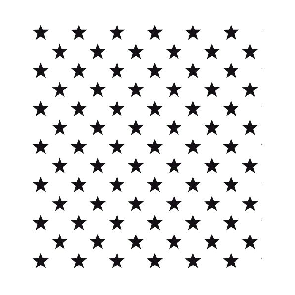 Geschenkpapier - Röllchen 70x150cm - Black Stars