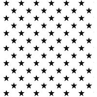 Geschenkpapier - Röllchen 70x150cm - Black Stars