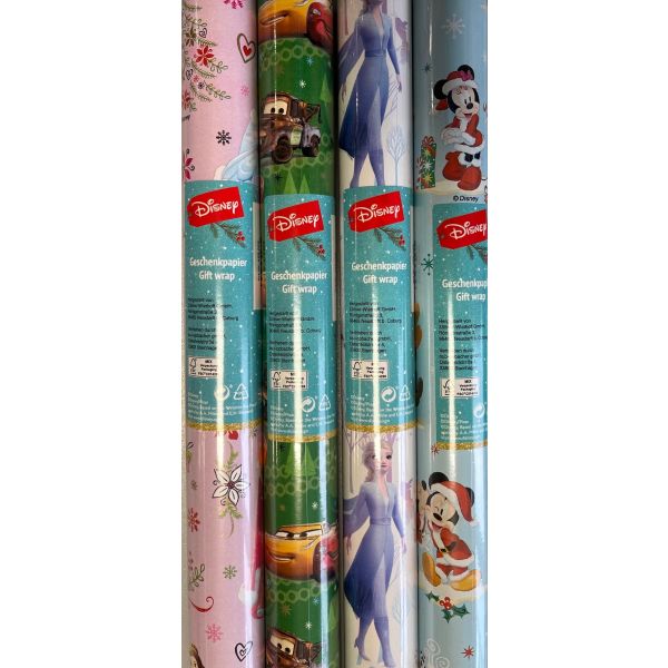 Weihnachten Geschenkpapiersortiment Röllchen - Disney Mix € 35,88