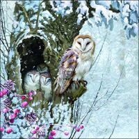 A Weihnachten Servietten Lunch Napkin Lunch Format: 33 x...
