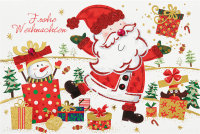 A – Weihnachten - Pop-Up - Glückwunschkarte im Format 11,5 x 17 cm mit Briefumschlag