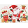 A Weihnachten Pop-Up Glückwunschkarte mit Briefumschlag Weihnachtsmann Geschenke Frohe Weihnachten