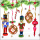 Weihnachten Servietten Lunch Napkin Lunch Format: 33 x 33 cm 3-lagig 20 Servietten Nutcrackers Decoration Nussknacker dekoration