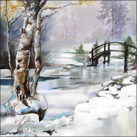 Weihnachten Servietten Lunch Napkin Lunch Format: 33 x 33...