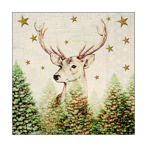 Weihnachten Servietten Lunch Napkin Lunch Format: 33 x 33 cm 3-lagig 20 Servietten Ulvar