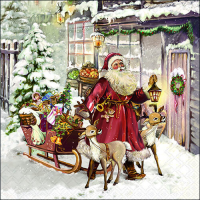 Weihnachten Servietten Lunch Napkin Lunch Format: 33 x 33...