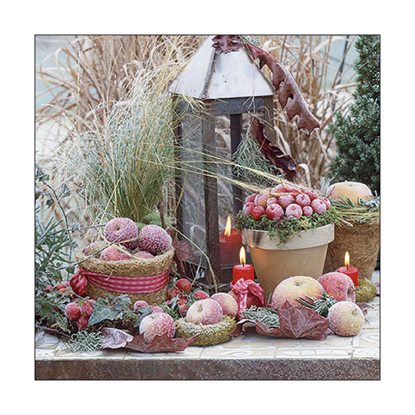 Ambiente Servietten Weihnachten – 20 Stück, 3-lagig, 33x33 Cm, Perfekt Für Festtafeln Und Bastelprojekte