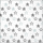 Weihnachten Servietten Lunch Napkin Lunch Format: 33 x 33 cm 3-lagig 20 Servietten Stars All Over Silver