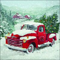 Weihnachten Servietten Lunch Napkin Lunch Format: 33 x 33...