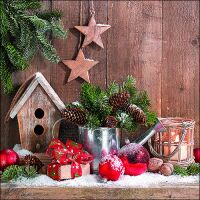 A Weihnachten Servietten Lunch Napkin Lunch Format: 33 x...
