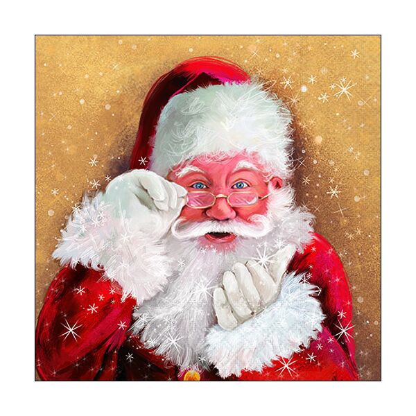Weihnachten Servietten Lunch Napkin Lunch Format: 33 x 33 cm 3-lagig 20 Servietten Watch This