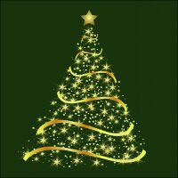 Weihnachten Servietten Lunch Napkin Lunch Format: 33 x 33...