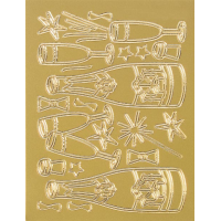 Sticker - 9x17,5 cm - Relief-Sticker Party