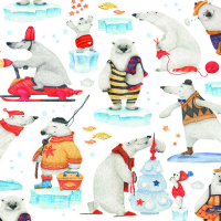 Weihnachten Servietten Lunch Napkin Lunch Format: 33 x 33...