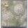 Servietten Lunch 33 x 33 cm 3-lagig 20 Servietten Etching Roses Green Rosen