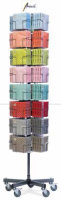 Serviettendrehständer – Napkin Spinner – Format: 60 x 200 cm – 4 x 8 Fächer (32 Fächer) – ohne Inhalt - Grey – grau