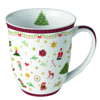 Weihnachten Becher 0.4 L Ø 10 cm H 10,5 cm...