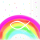 Kommunion Servietten Lunch 33 x 33 cm 3-lagig 20 Servietten Rainbow White Regenbogen Fisch